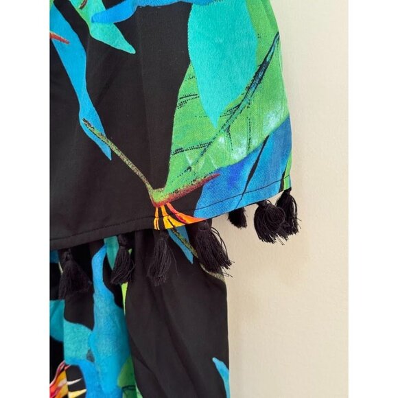 A.N.A Romper Jumpsuit Size Small, Sleeveless, Multicolored - Picture 2 of 9